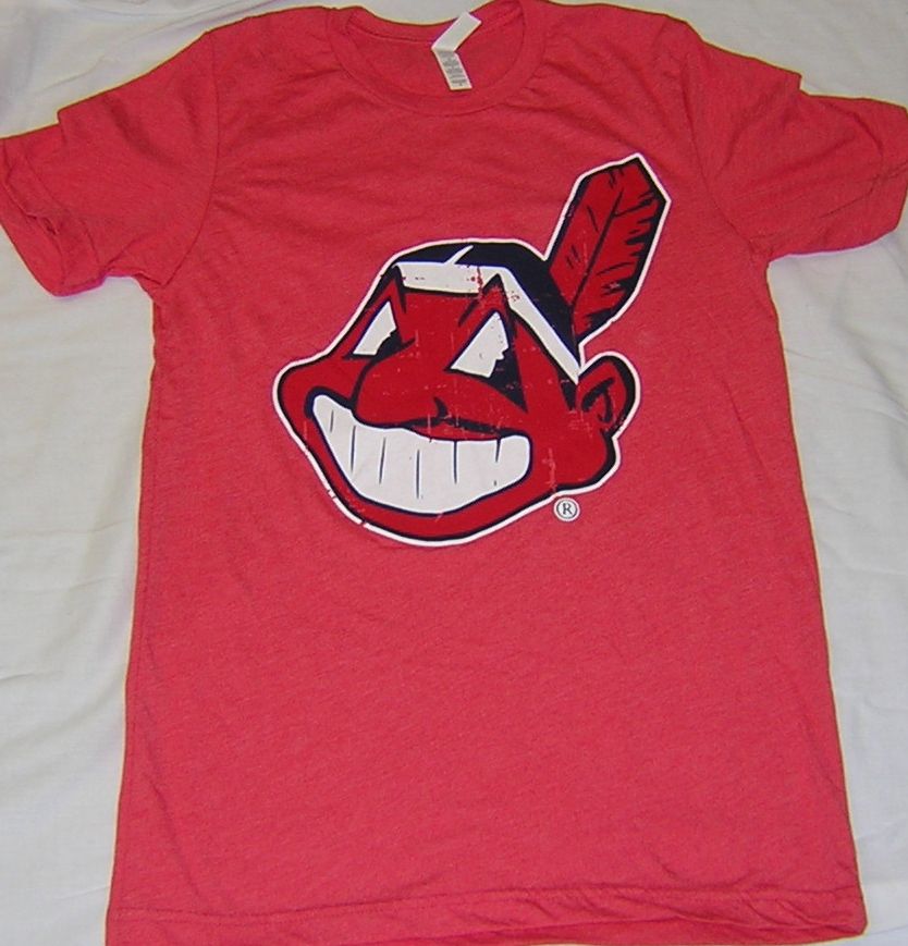 red cleveland indians shirt