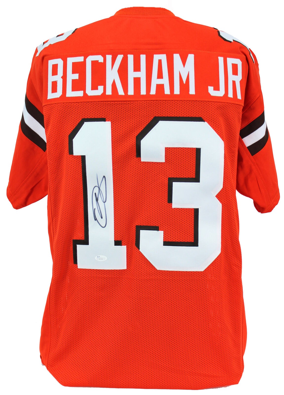 Odell Beckham Signed Orange Jersey PSA 