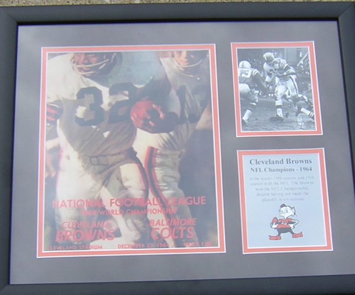 1964 Replica Program Framed GPS Sports Gallery