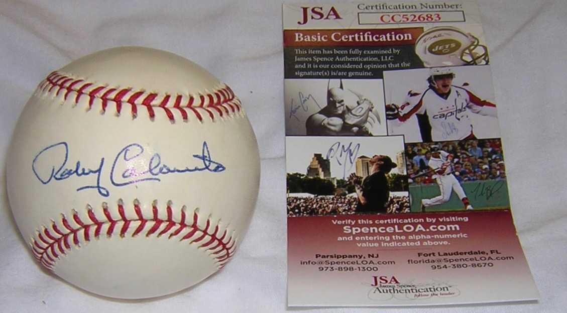 Rocky Colavito Signed Baseball JSA – GPS Sports Gallery