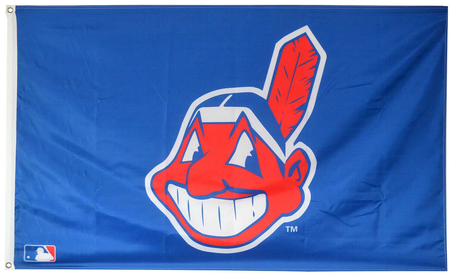 Cleveland Indians Chief Wahoo Thin Style Flag 3 x 5 – GPS Sports Gallery