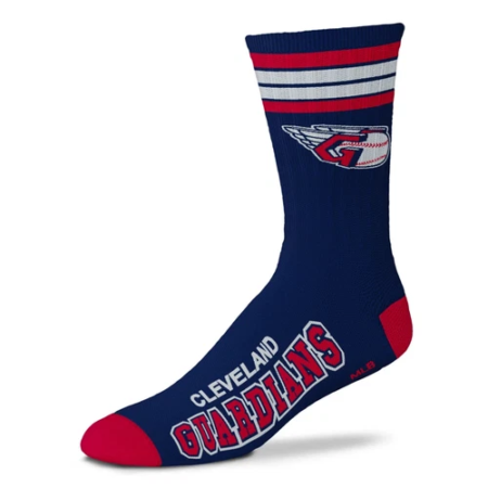 Cleveland Guardians Unisex Deuce Socks 10-13