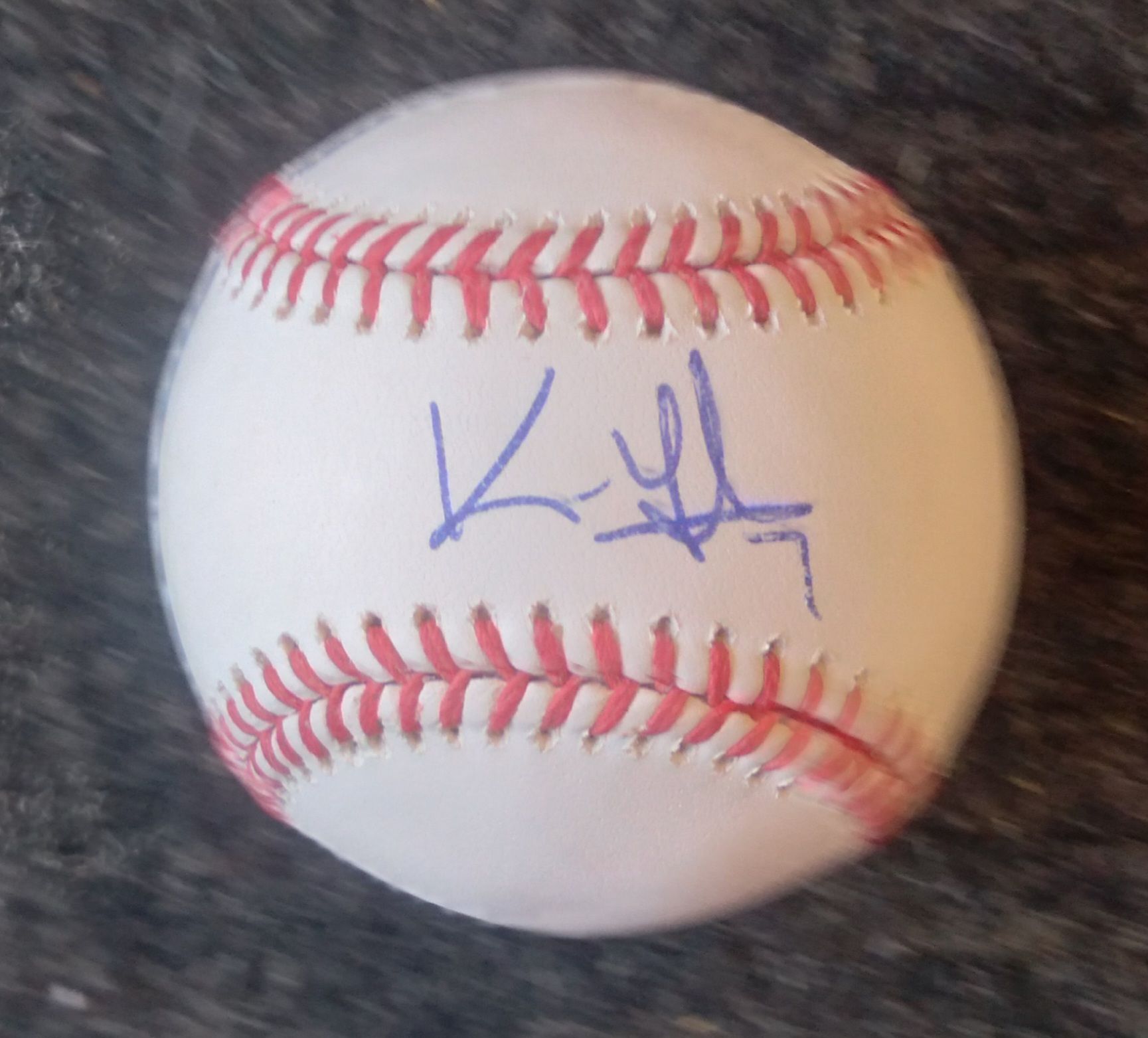 Kenny Lofton Signed MLB Baseball JSA