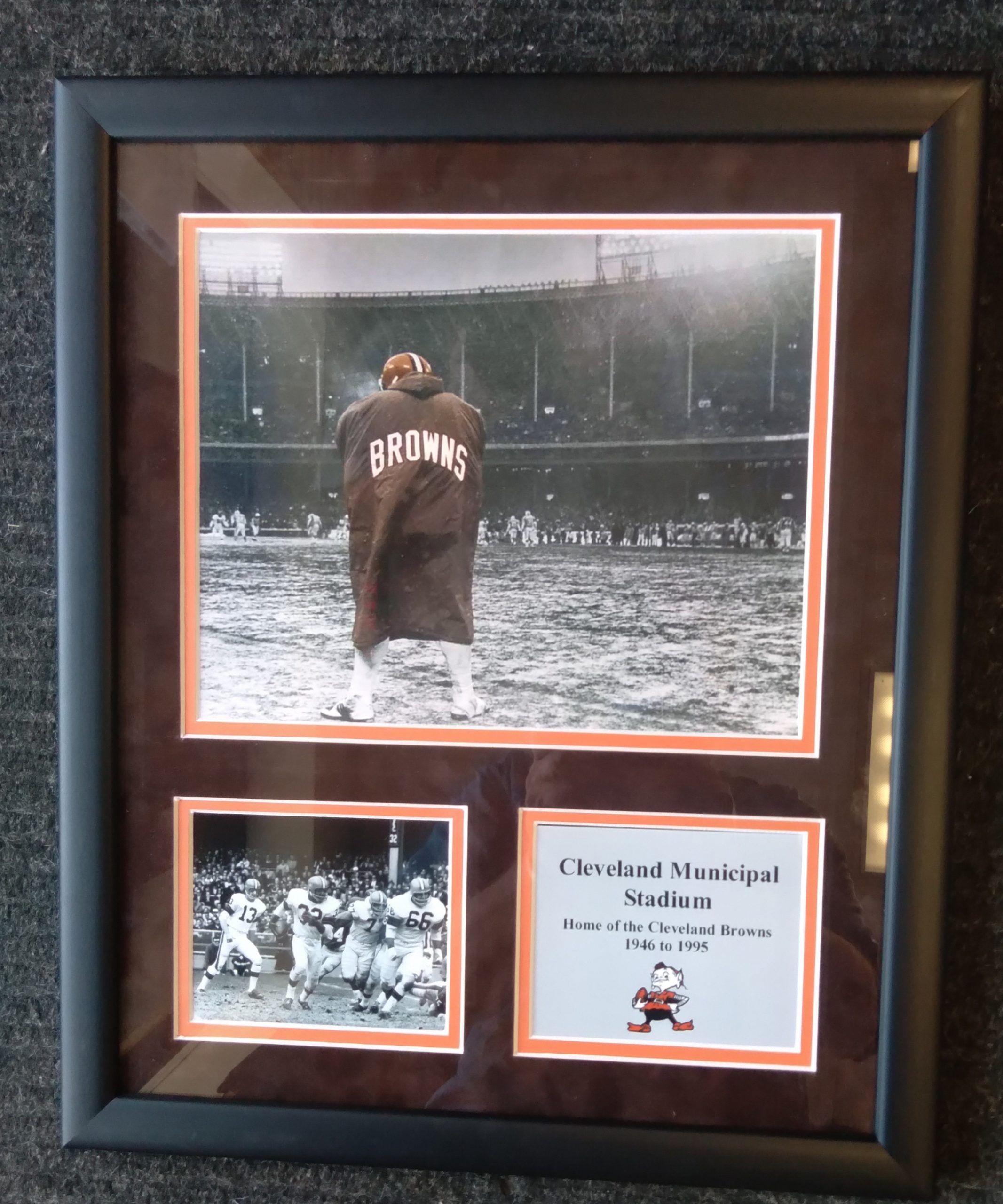 Last Play at the Stadium Framed GPS Sports Gallery