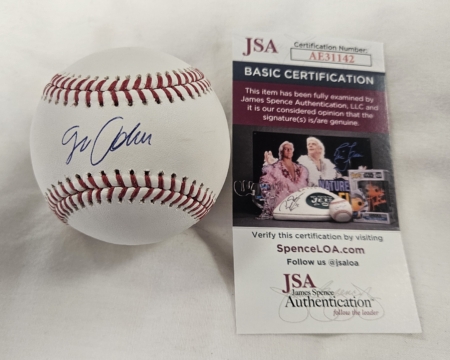 Jo Adell Signed MLB Baseball JSA