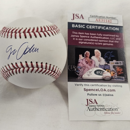 Jo Adell Signed MLB Baseball JSA