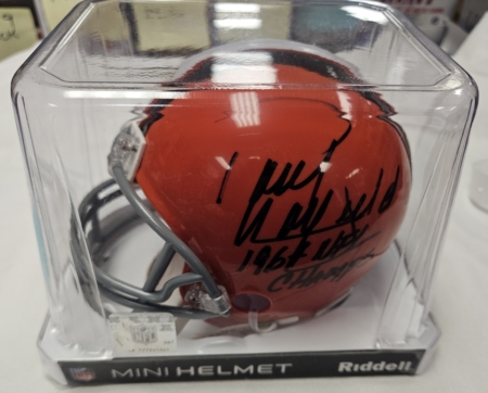 Paul Warfield Signed Mini Helmet Tri Star