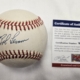 Bob Lemon Signed Baseball PSA