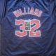 Gavin Williams Signed Blue Jersey JSA