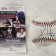 Gavin Williams Signed Game Used Baseball JSA