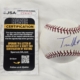 Travis Hafner Signed MLB Baseball JSA