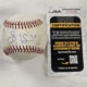 Steven Kwan Signed Game Used Baseball JSA