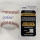 Kyle Manzardo Signed Game Used Baseball JSA