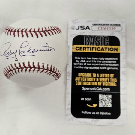Rocky Colavito Signed Baseball JSA