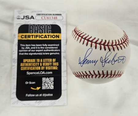 Sonny Siebert Baseball JSA