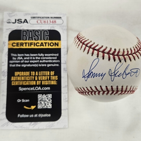 Sonny Siebert Baseball JSA