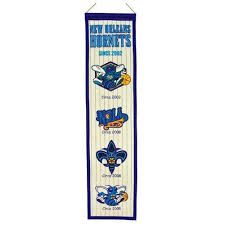New Orleans Hornets Heritage Banner 8×32 – GPS Sports Gallery
